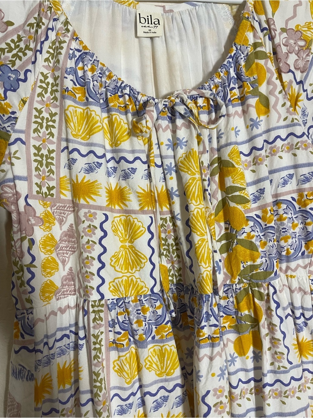 BILA77 Cecilia Dress KZ Lemon Size XS - Picture 7 of 16